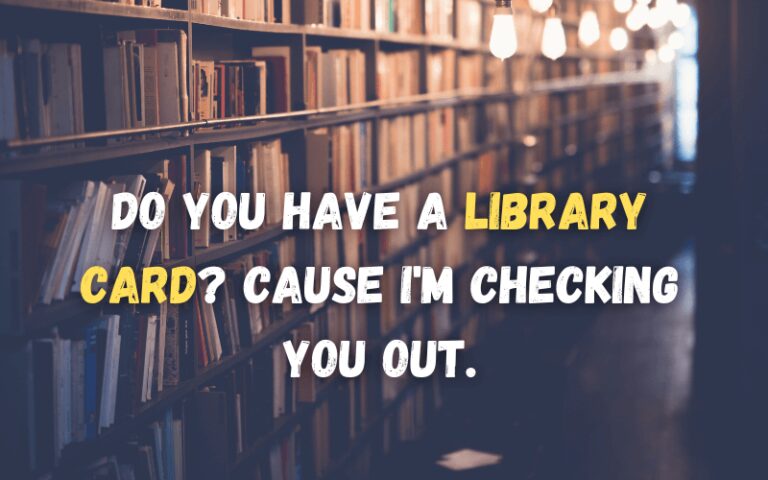 25+ Library card pick up line