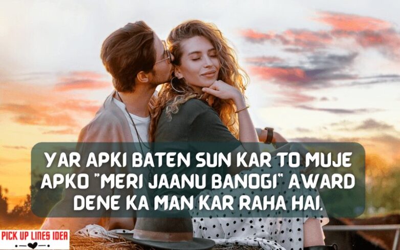 Pick up lines in Hindi for GF