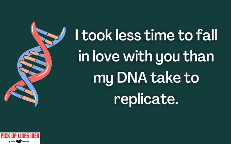 30+ DNA Pick Up Lines (New)