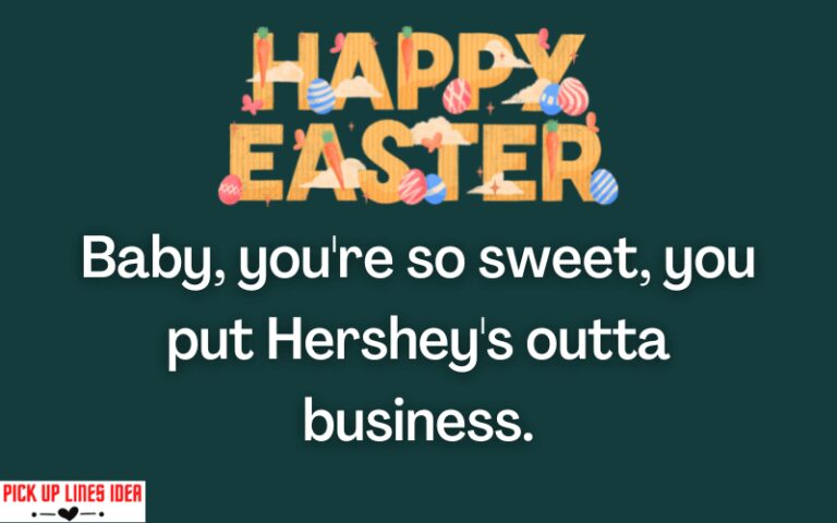 50+ Easter Pick Up Lines